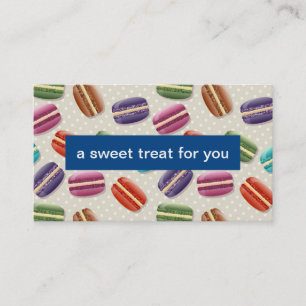 Réduction Macarons Bon de cadeau Carte de parrainage de