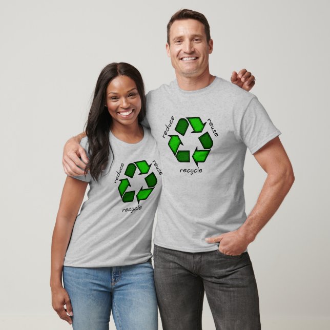 Réduisez, réutilisez, recyclez votre T-shirt (Unisexe)