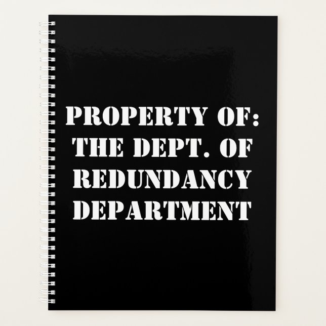 Redundance, propriété Department (Devant)