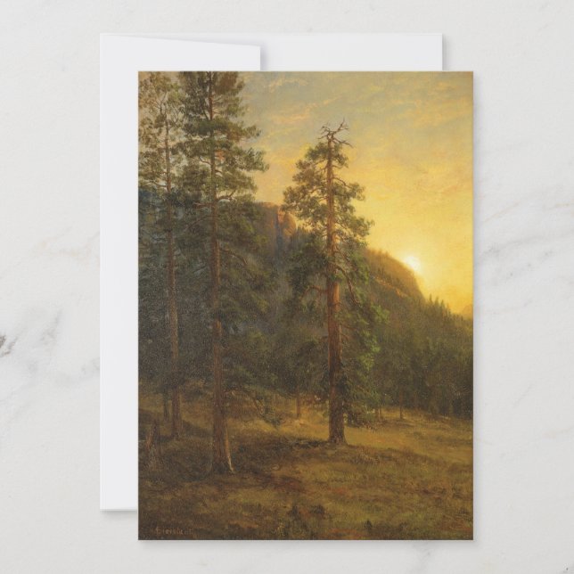 Redwoods Californie | Albert Bierstadt (Devant)