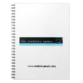 Reedster parle le carnet de notes à spirale