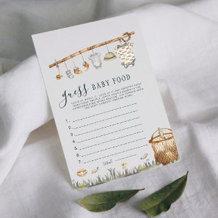 Reel Amusant Petit Pêcheur Guess Baby Food Game