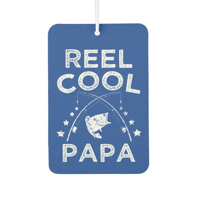 Reel Cool Papa humoristique pêcheur désodorisant (Devant)