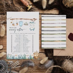 Reel Fun Fishing Voudrait Maman Plutôt Baby shower