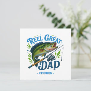 Reel Great Papa - Baguette de pêche et poisson