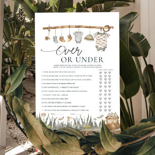 Reel pêche amusante au-dessus ou en-dessous du jeu