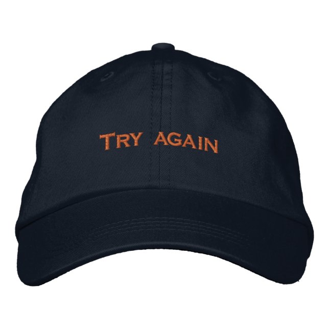 Réessayez Imprimé Super Casquette Motivational Cas (Devant)
