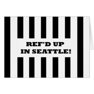 Ref Up In Seattle avec carte des arbitres de rempl