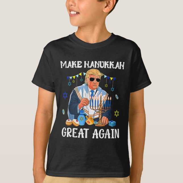 Refaire Hanoukka Grande Encore Sweat Juif Chanukah (Devant)