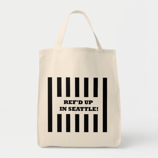 Ref'd Up à Seattle avec un sac d'arbitres de rempl (Devant)