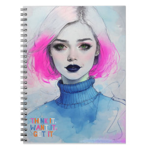 Réfléchir - Voulant - Obtenir   Journal carnet