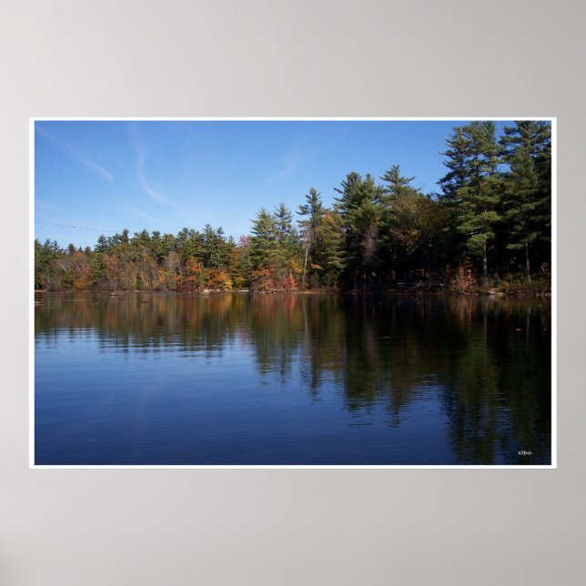 Reflections on the Lake Poster (Devant)
