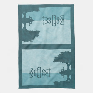 Reflète juste serviette de cuisine