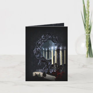 Reflets de mariage fantastique gothique Merci