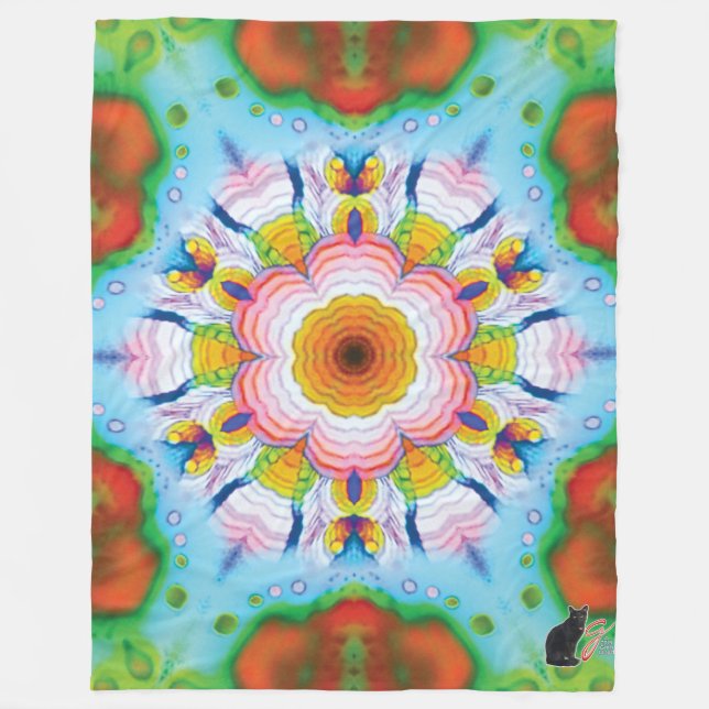 Reflex Kaleidoscope Couverture polaire (Devant)