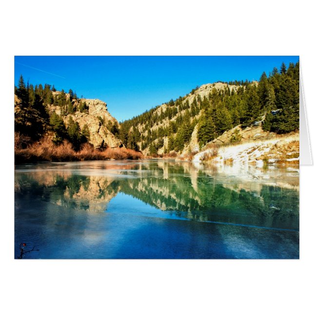 Réflexion dans Elevenmile Canyon (Devant horizontal)