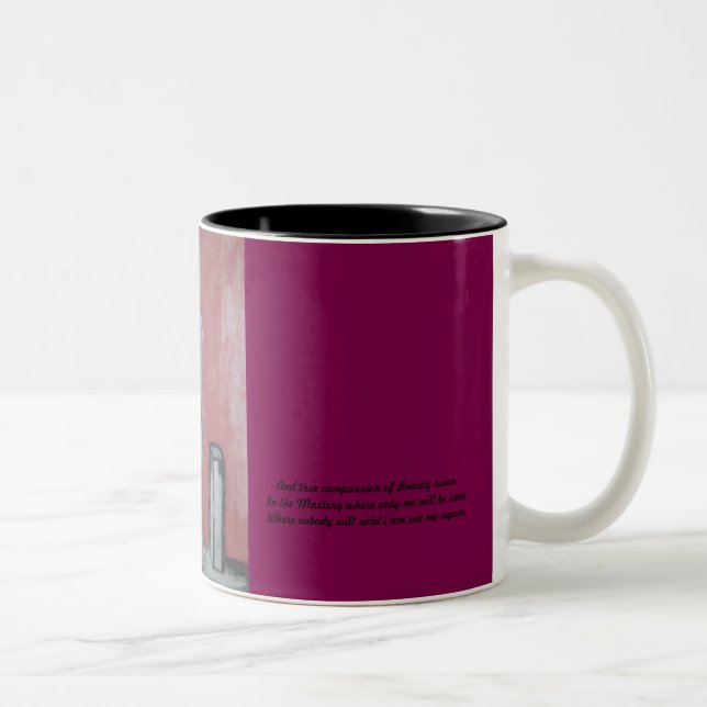Réflexion de l'imagination Mug (Droit)