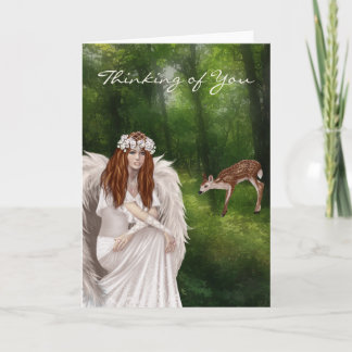 Réflexion moderne de votre carte de voeux avec Bea