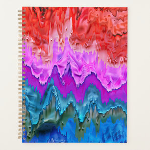 "Réflexion rayonnante" Art Abstrait coloré