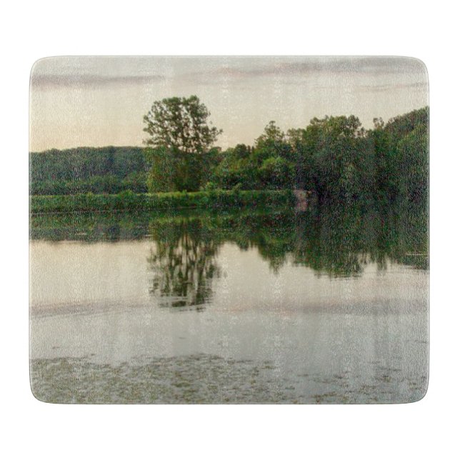Réflexions 6 Planche à découper en verre (Devant)