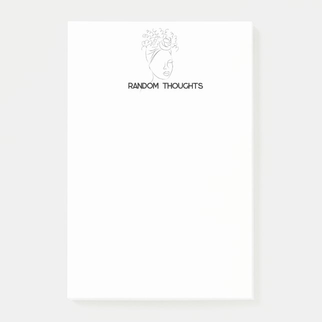 Réflexions aléatoires Notes post-it (Devant)