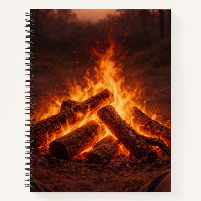 Réflexions au coin du feu | Cahier de bord de chem (Devant)