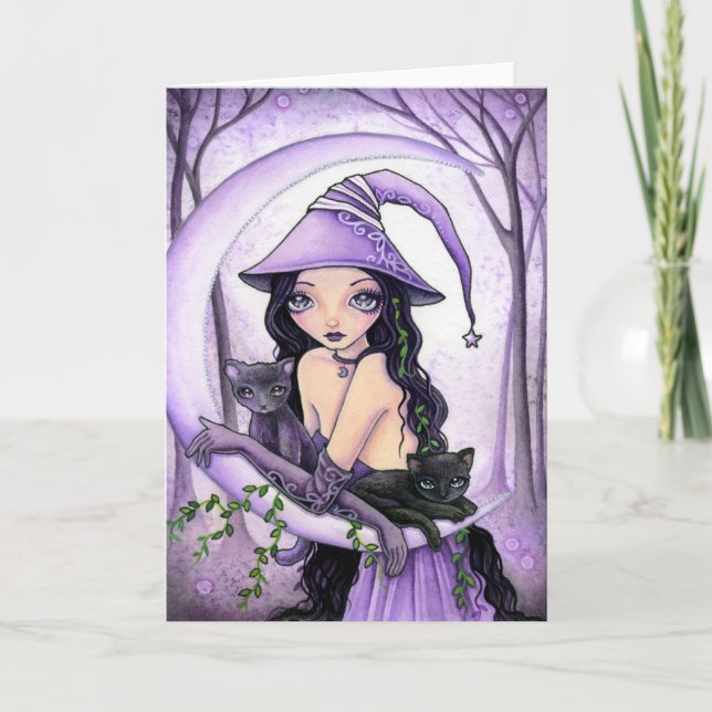 Réflexions brumeuses - carte vierge (Devant)