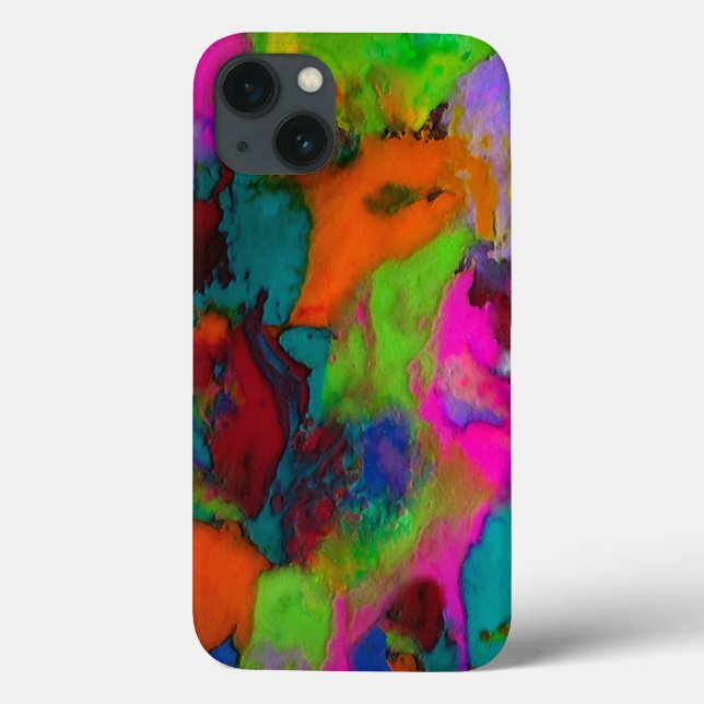 Réflexions colorées ~ Coque en plastique iPad (Verso)
