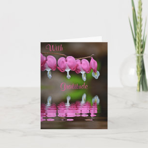 Réflexions De La Carte de remerciements Cardiaque