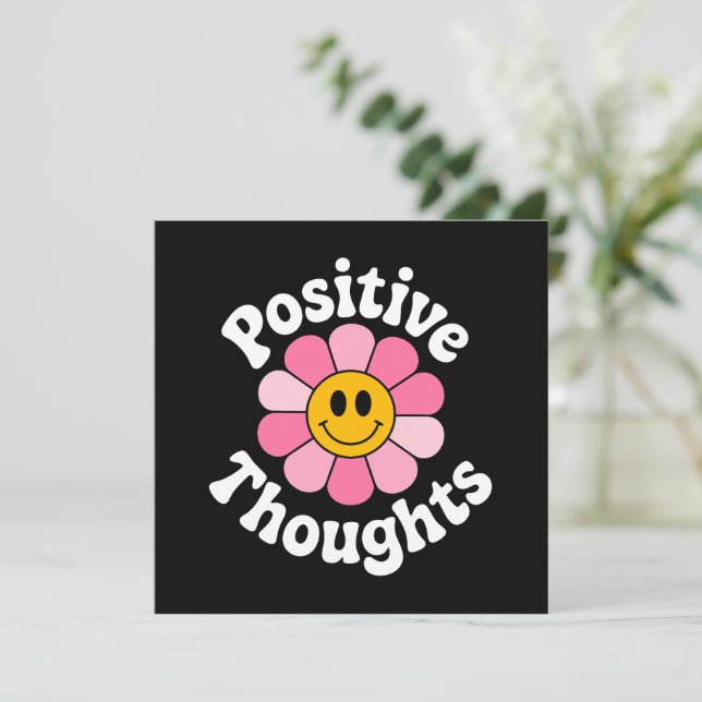 Réflexions positives - Floral inspirant (Debout devant)