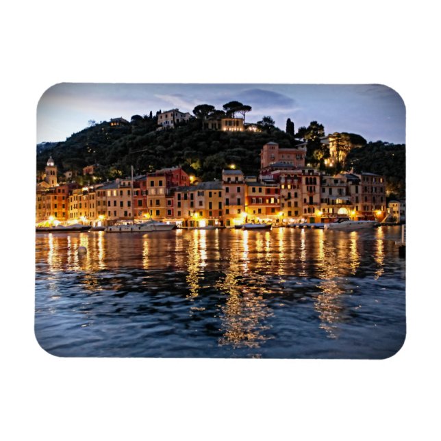 Réflexions sur Portofino, Italia - Italie Magnet (Horizontal)