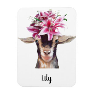 Réfrigérateur Magnet Lily de la chèvre