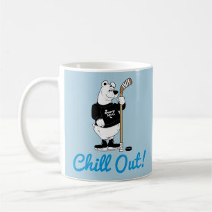 Refroidir ! Hockey Polar Bear Mug