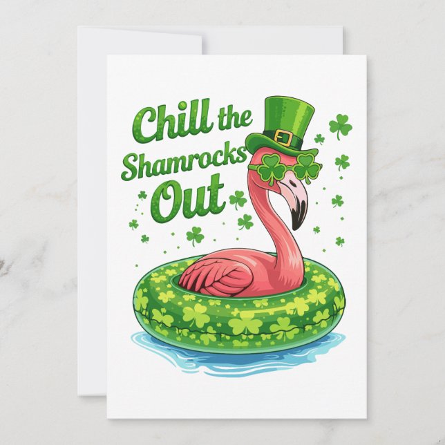 Refroidir les trèfles drôle  St Patrick's Day (Devant)
