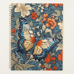 Regal Butterfly Amidst William Morris Floral