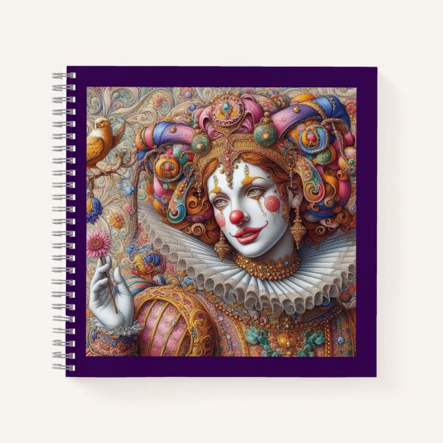 "Regal Harlequin Dreams - Carnet d'Imaginaire" (Devant)
