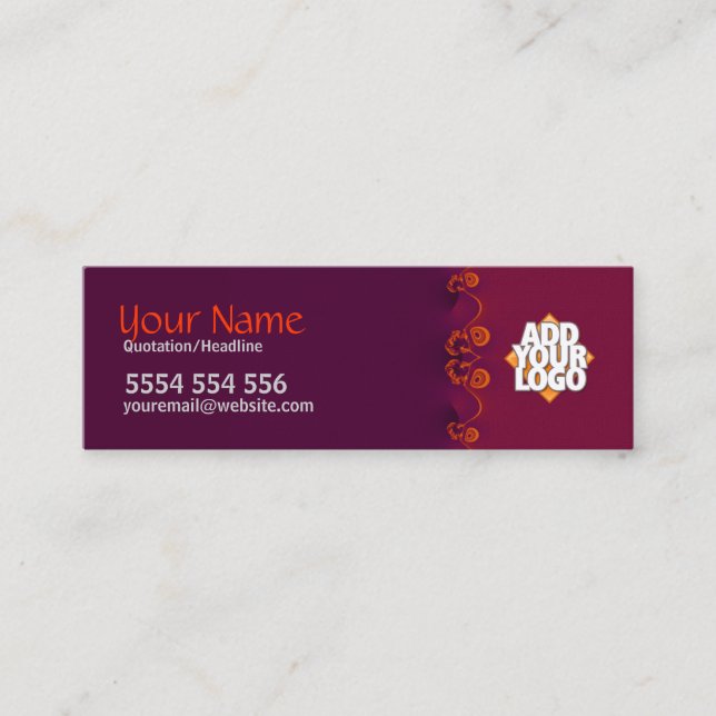Regalicurlz mini Carte de visite (Devant)