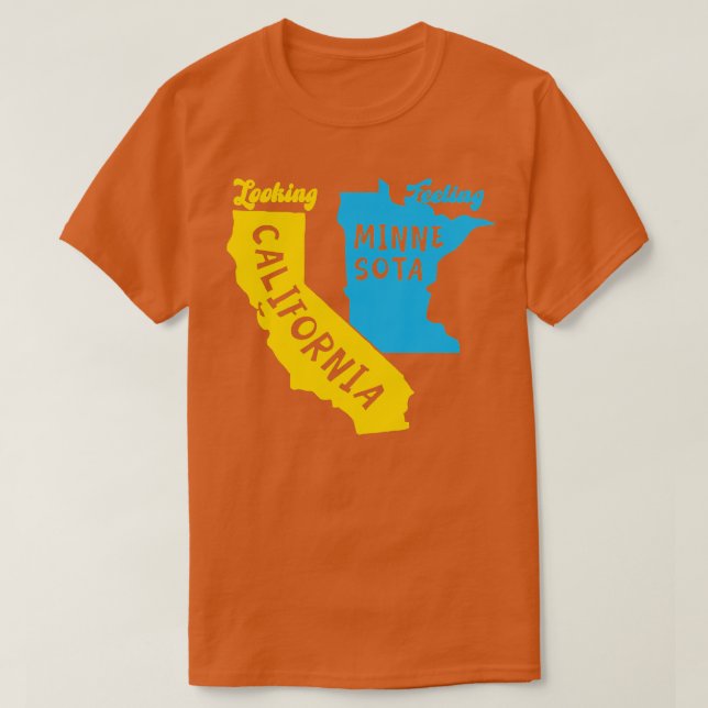 Regard Californie Feeling Minnesota TShirt 2 (Design devant)
