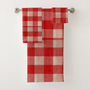 Regard Checkered de toile de jute de motif de