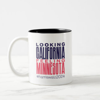Regard de la Californie Sentiment de Mug du Minnes