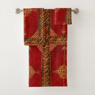 Regard de motif de tapis de Perse