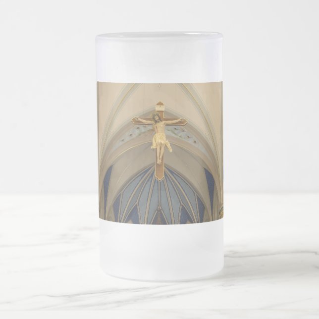 Regard sur St Peter Altar Frosted Mug (Centre)