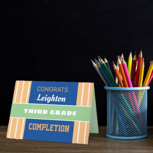 Regarde ! Carte d'achèvement de troisième année pe