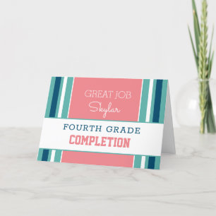 Regarde ! Carte de fin de grade personnalisée ! Ca