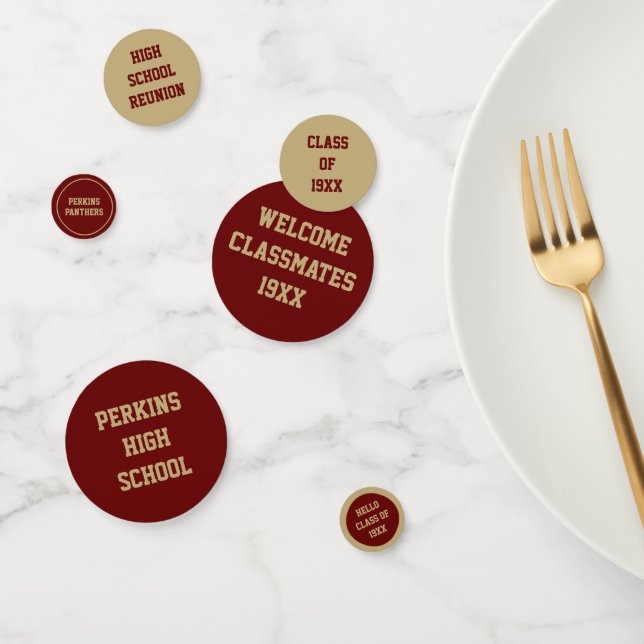 Regarde ! Classe Confetti table Réunion (Groupe)