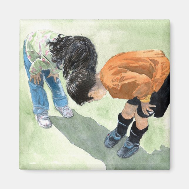 Regarde, une coccinelle ! Magnet (Devant)