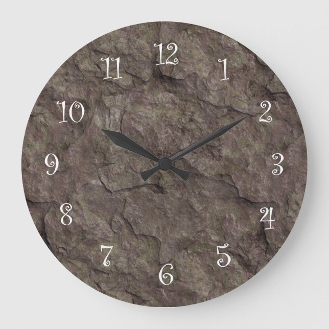 Regarder en pierre Horloges murales de cuisine (Recto)