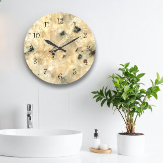 Regarder en pierre Horloges murales de cuisine