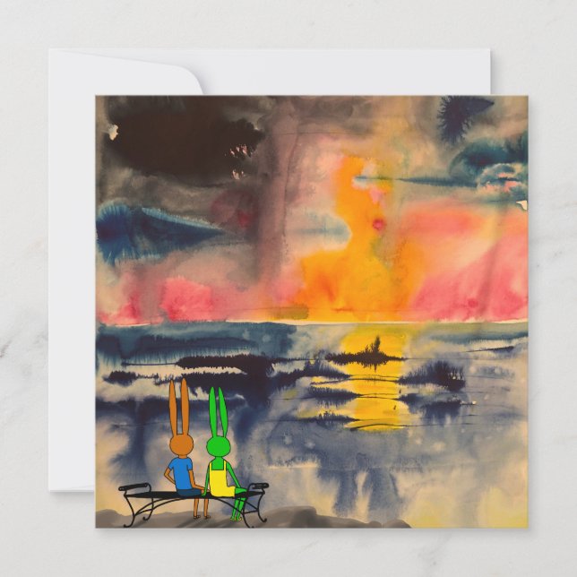 regarder le coucher du soleil (Devant)