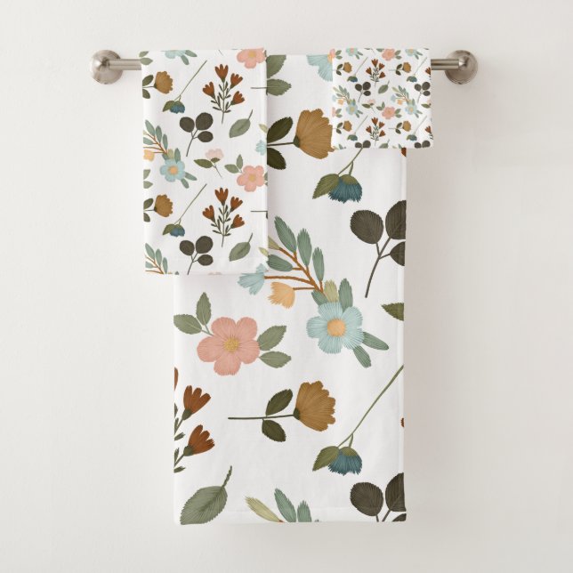 Regarder les Fleurs sauvages de broderie (En situation)